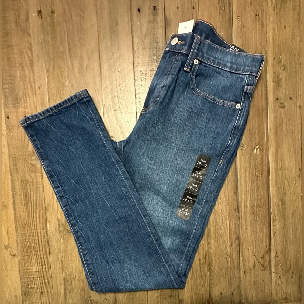 NWT J. Crew Men’s Slim-fit jean in vintage stretch - Size 29x32 - Heritage Blue